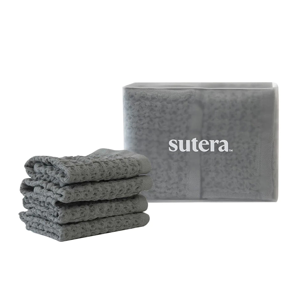 Silverthread Towel Set, Grey