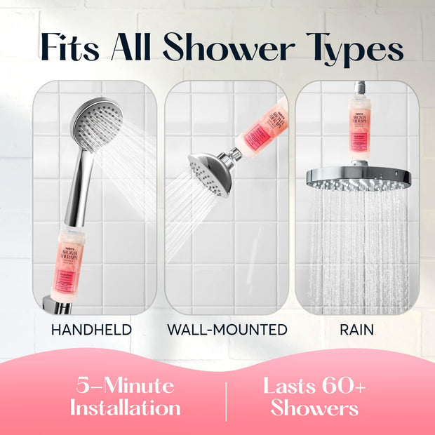 Aromatherapy Shower Infusers - Fresh Rose